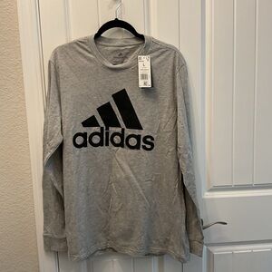 New men’s size large Adidas, long sleeve T-shirt